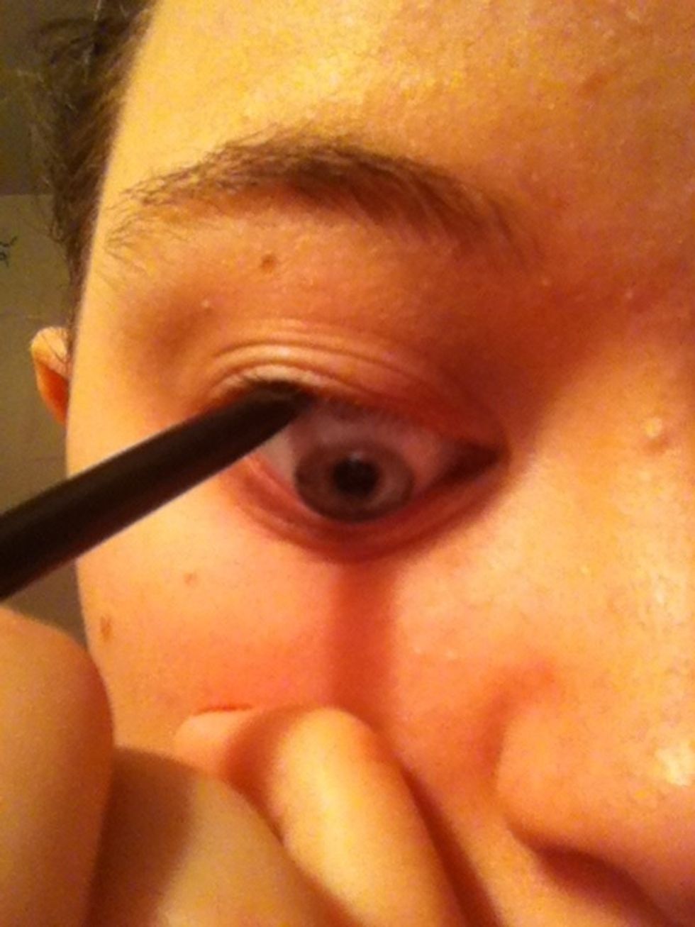 Line your tightline, it will look more natural and not like you have liner on