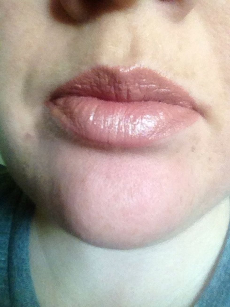 Lip stick on first