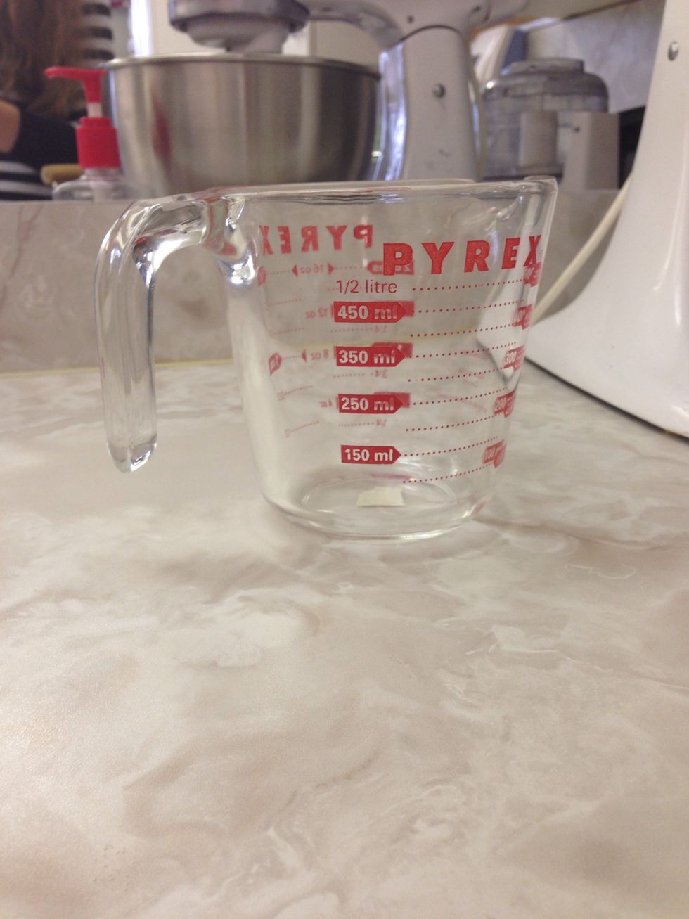 Liquid measuring cup  This is used to measure liquids I can use this when I make smoothies