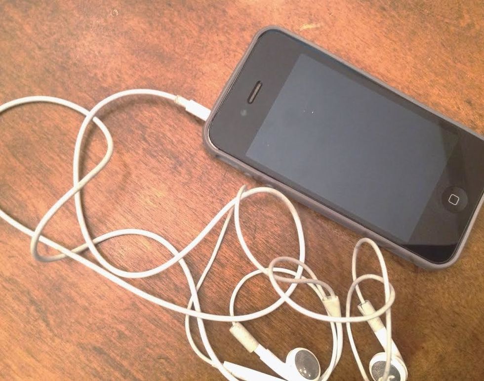 Listen to music. For short term stress release, listen to happy music or a calming playlist.