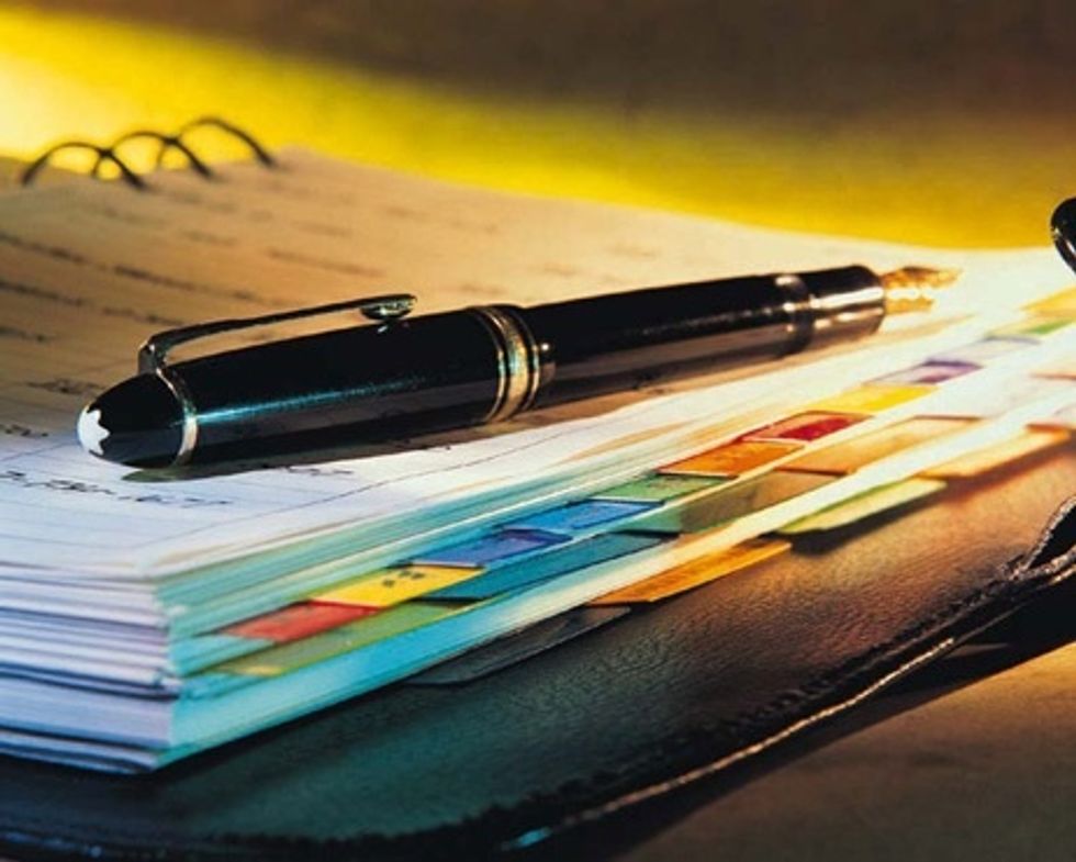 LISTS - Lists keep things organized. Make to do lists - break it down by main areas or the calendar. Have a list of all the people working on tasks. Make shopping lists. Phone Lists. Press lists. Etc.