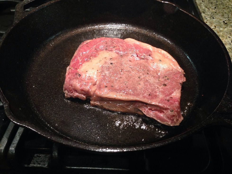 Literally 60 seconds per side, no longer.