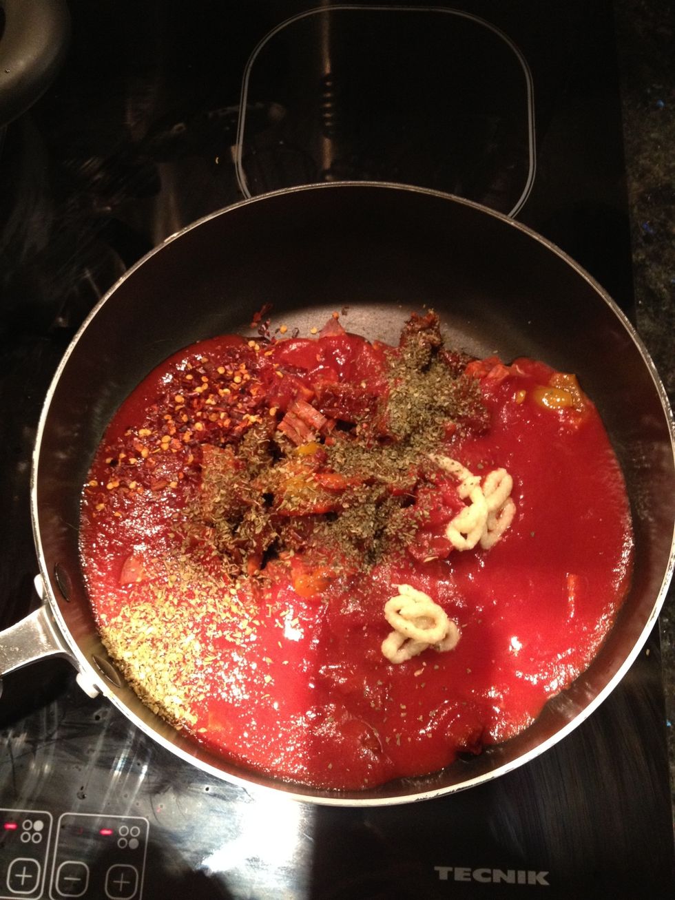 Literally just add all the ingredients (excluding the pasta and Parmesan obviously)