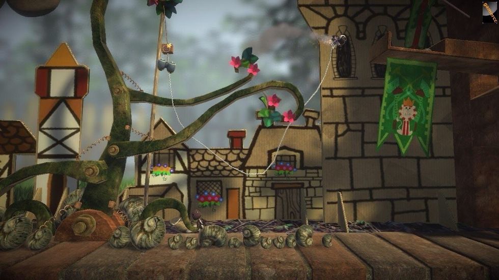 Little Big Planet is a PLATFORMER game that allows you to play, create, and share levels. It has a massive community with over 1,000,000 + levels! You are almost only limited by your imagination.