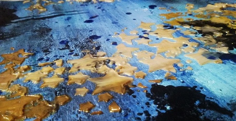 Little close up, when it still wet.