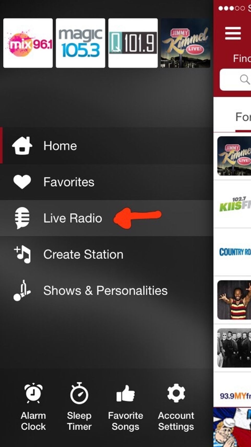 Live radio is great, because the radio station hosts often talk about the music and give you more knowledge on your favorite bands!