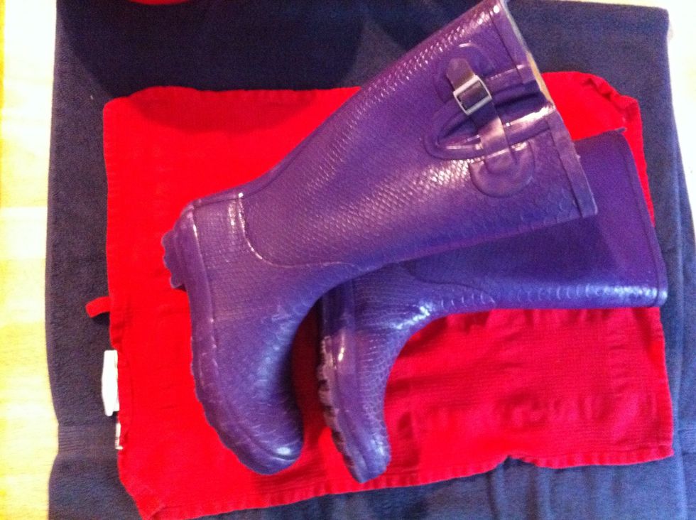 Livin' in the swamp, Ms Kay and any other lady certainly needs her boots.