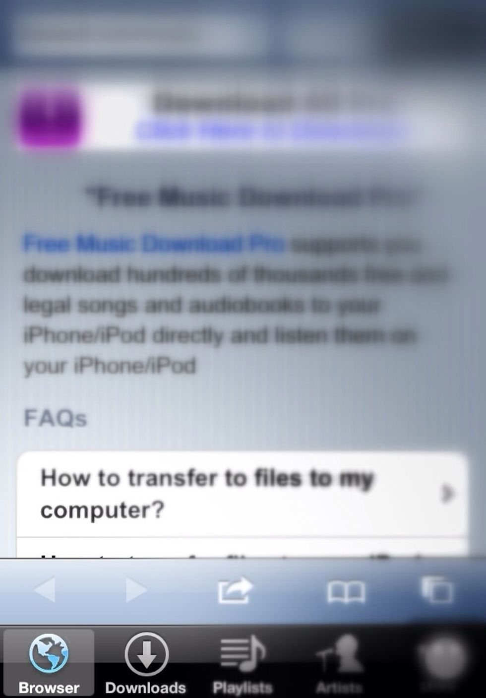 Load up the app and click the browser tab on the bottom left!