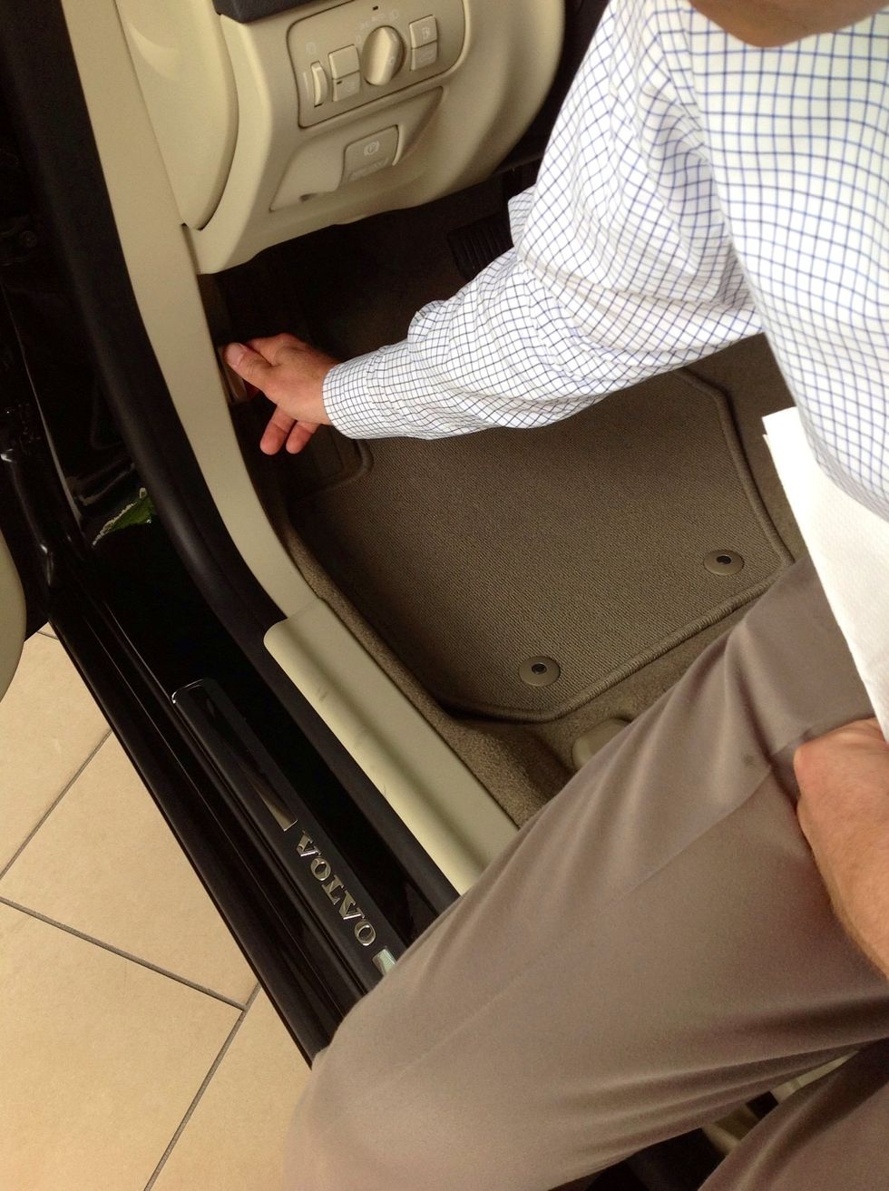 Locate hood release