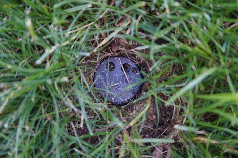 Locate sprinkler head needing to be changed. Mine leaks and won't rotate anymore.