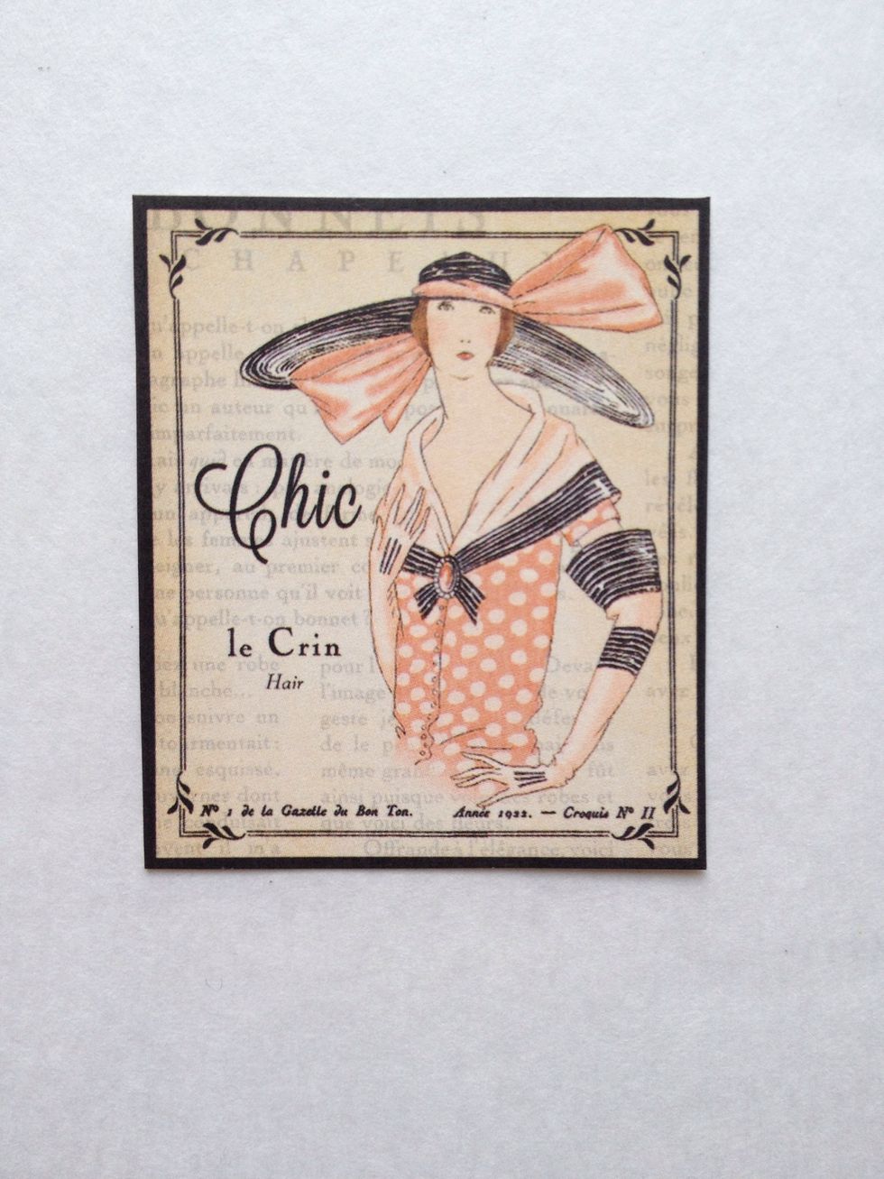 Locate the "Beautiful" paper from your 8x8 pad and cut out this image.