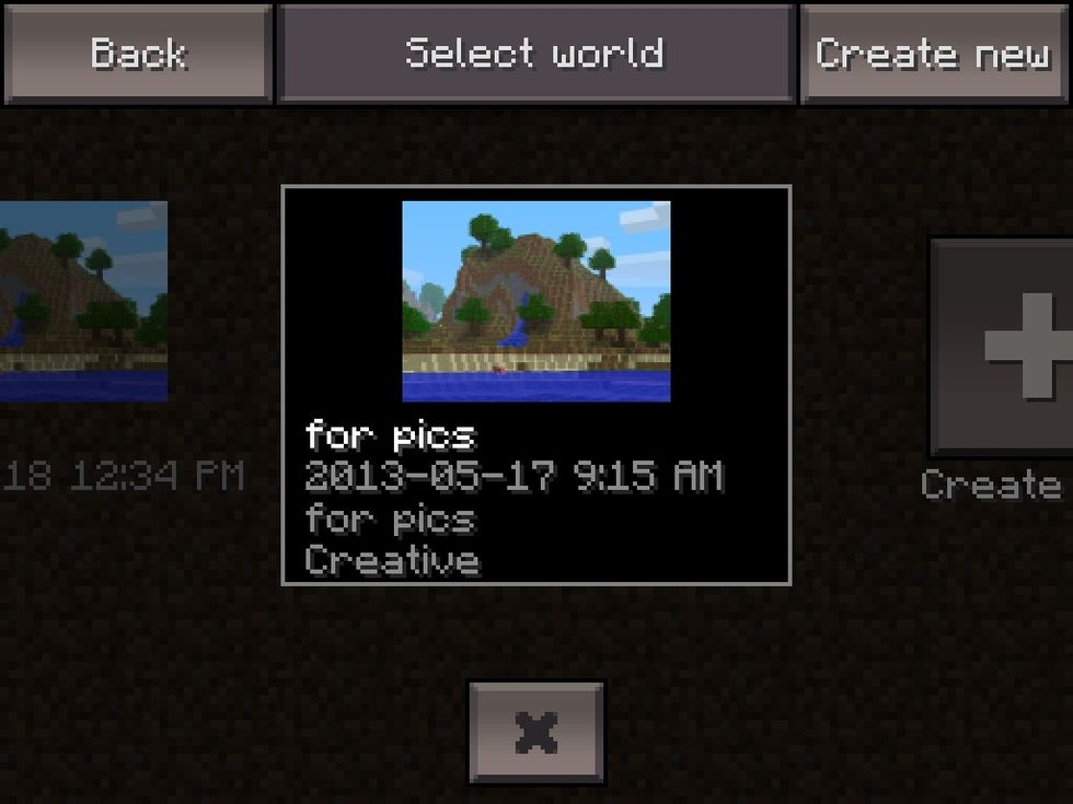 Log on and pick your world