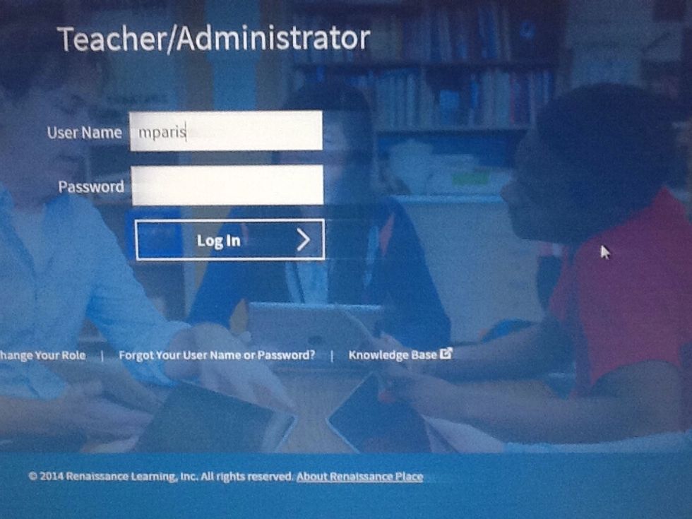 Login using your username and password. If you forgot your password send me your name and new password and I will reset your login for you.