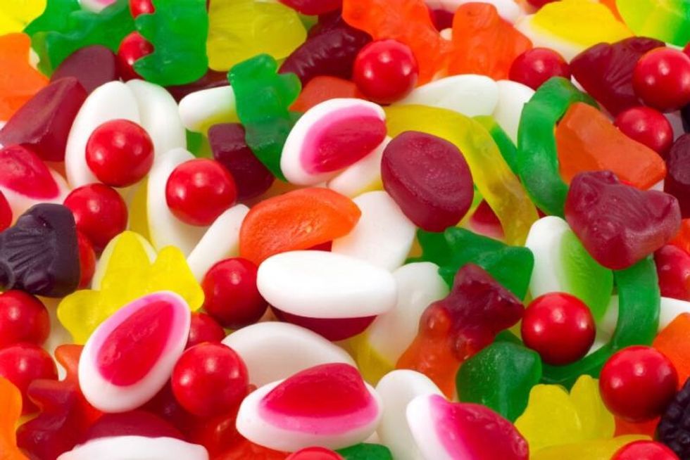 Lollies are the most fatal thing to eat while wearing braces because they could get stuck in your brackets and could damage your teeth very badly.