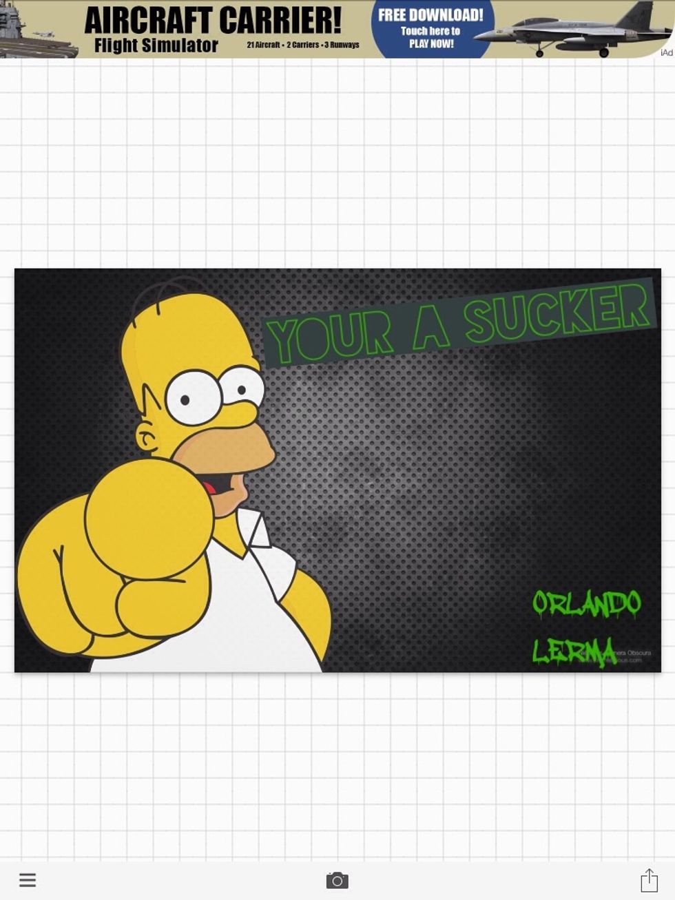 Look at it for any mistakes