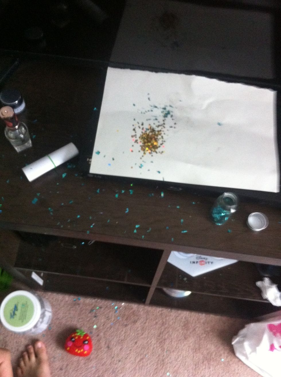Look at my mess lol.