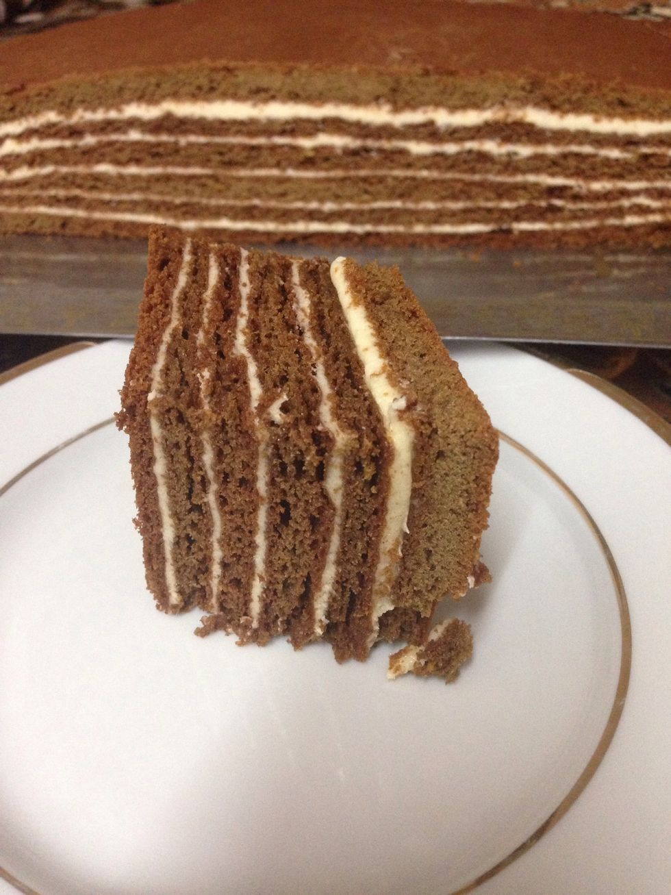 Look at that gorgeous layers, Excellent