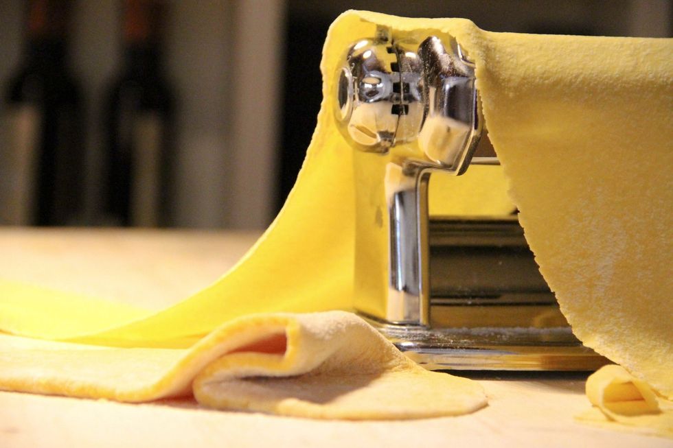 Look at the difference...ready to make lasagne, ravioli and any pasta you want...have fun and enjoy..Buon appetito.