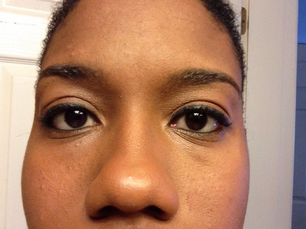 Look at the eyes they are coming together!