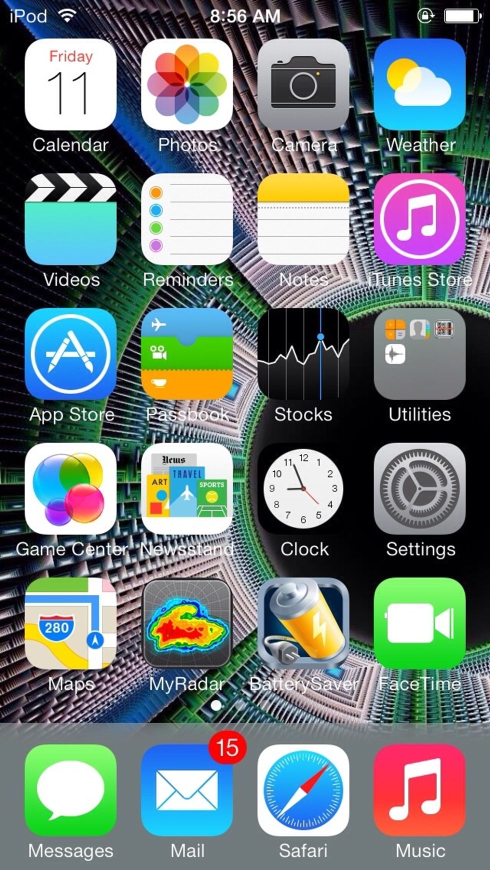 Look for your Photos app. Mine is at the top and second from the left.