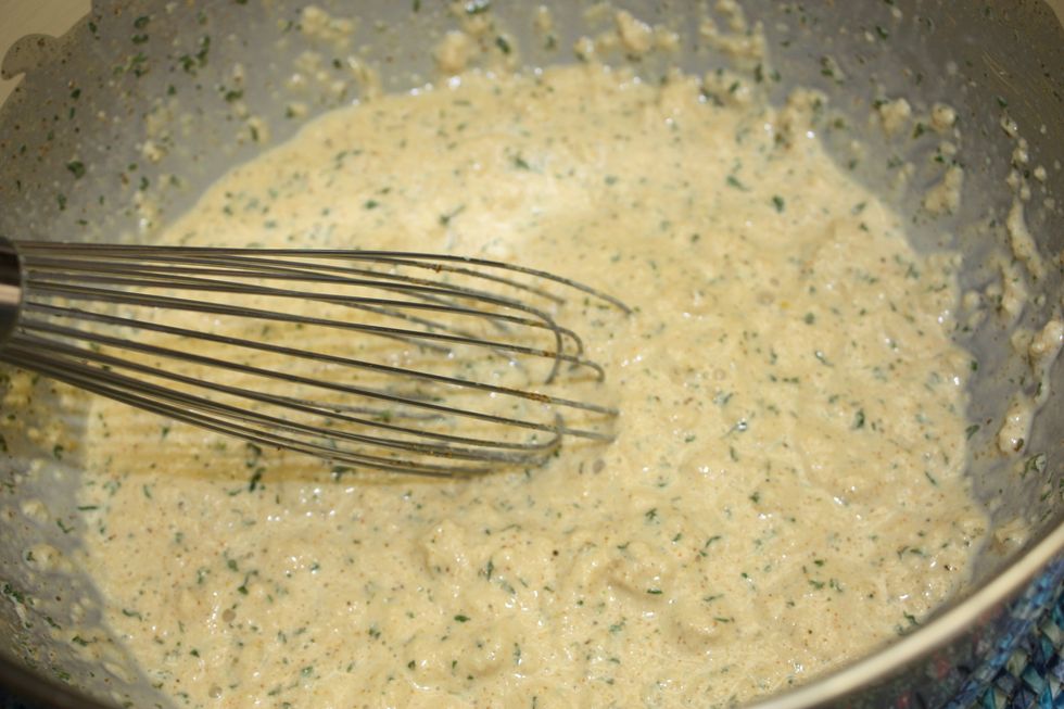 Look how creamy it now looks.