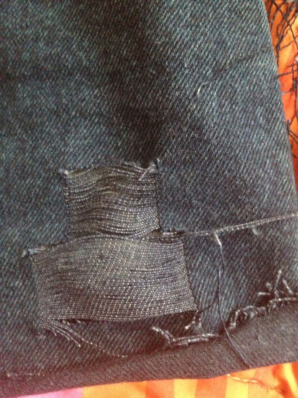 Look how stringy it is!