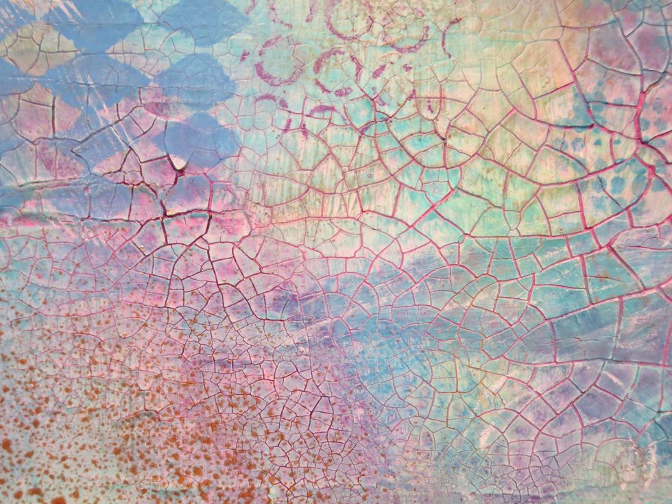 Look, more crackle photos! This is the final layer...I promise.