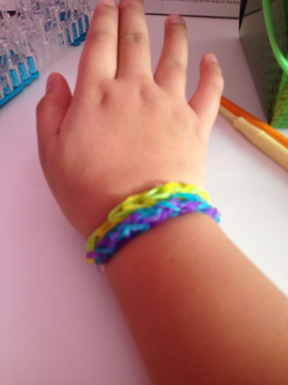 Look! My other diamond bracelets.\ud83d\ude03