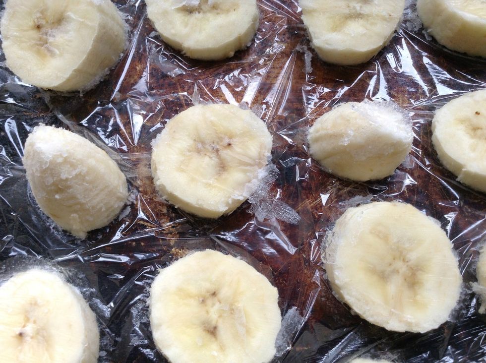 Look, they're frozen solid.