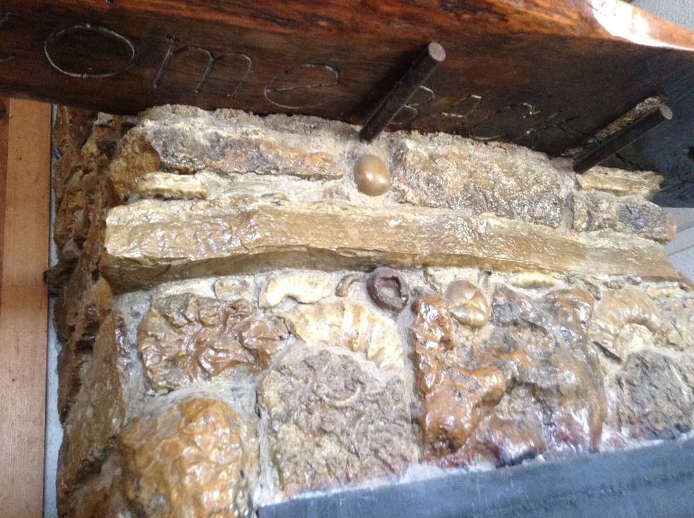 Look what I found while geocashing on the second day. creepy!