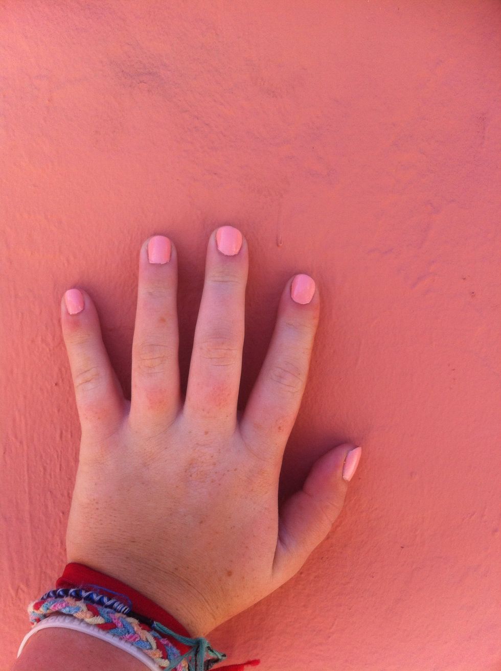 LOOK! Your nails might match the wall of a house