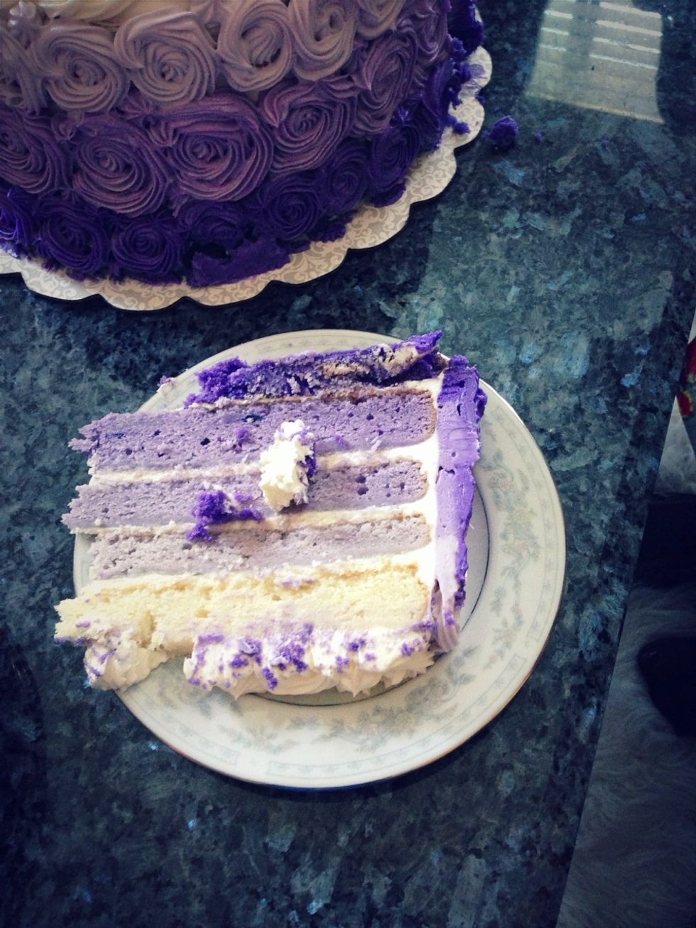 Looks amazing when it's cut and served!