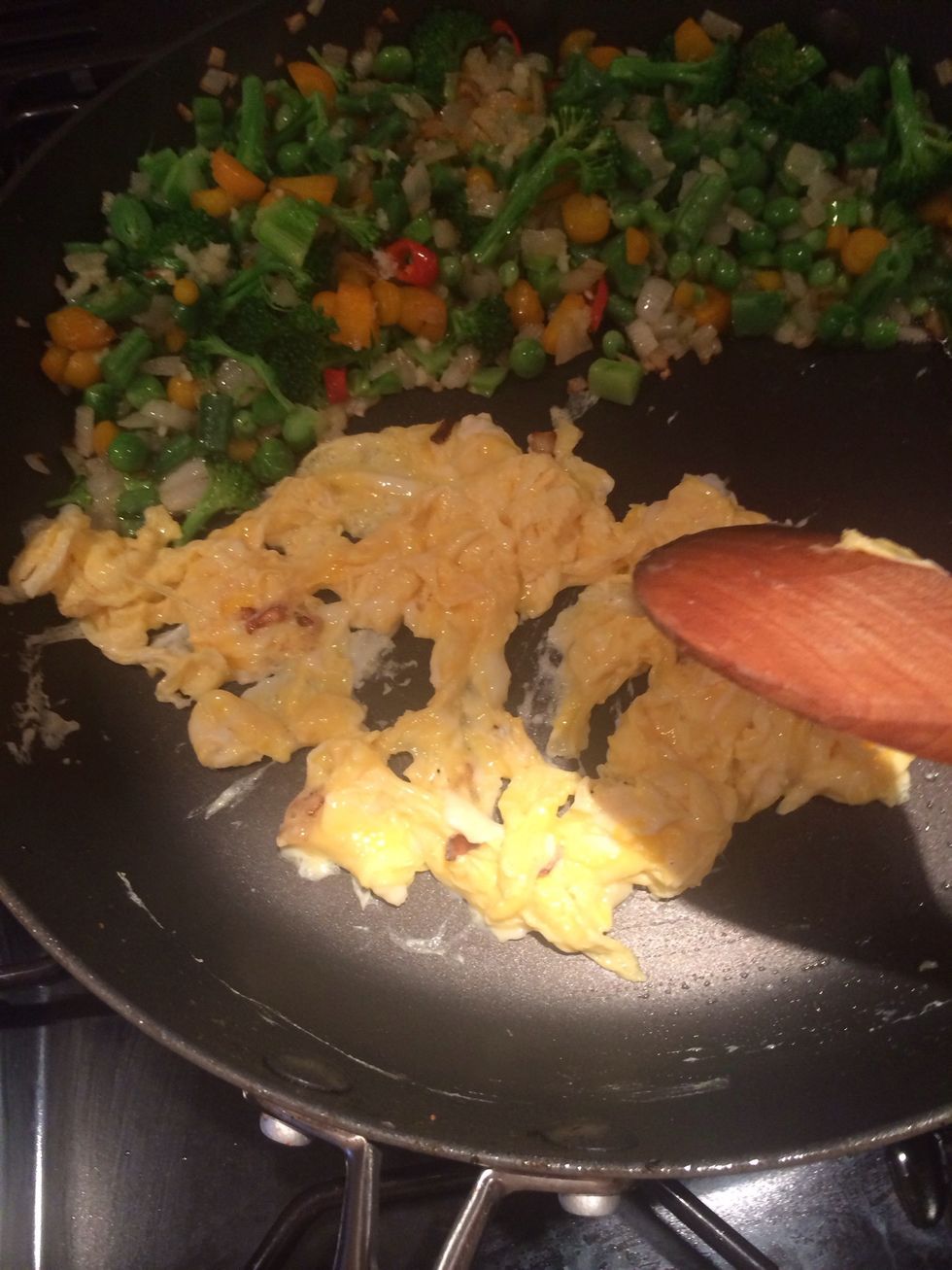 Looks like scrambled egg