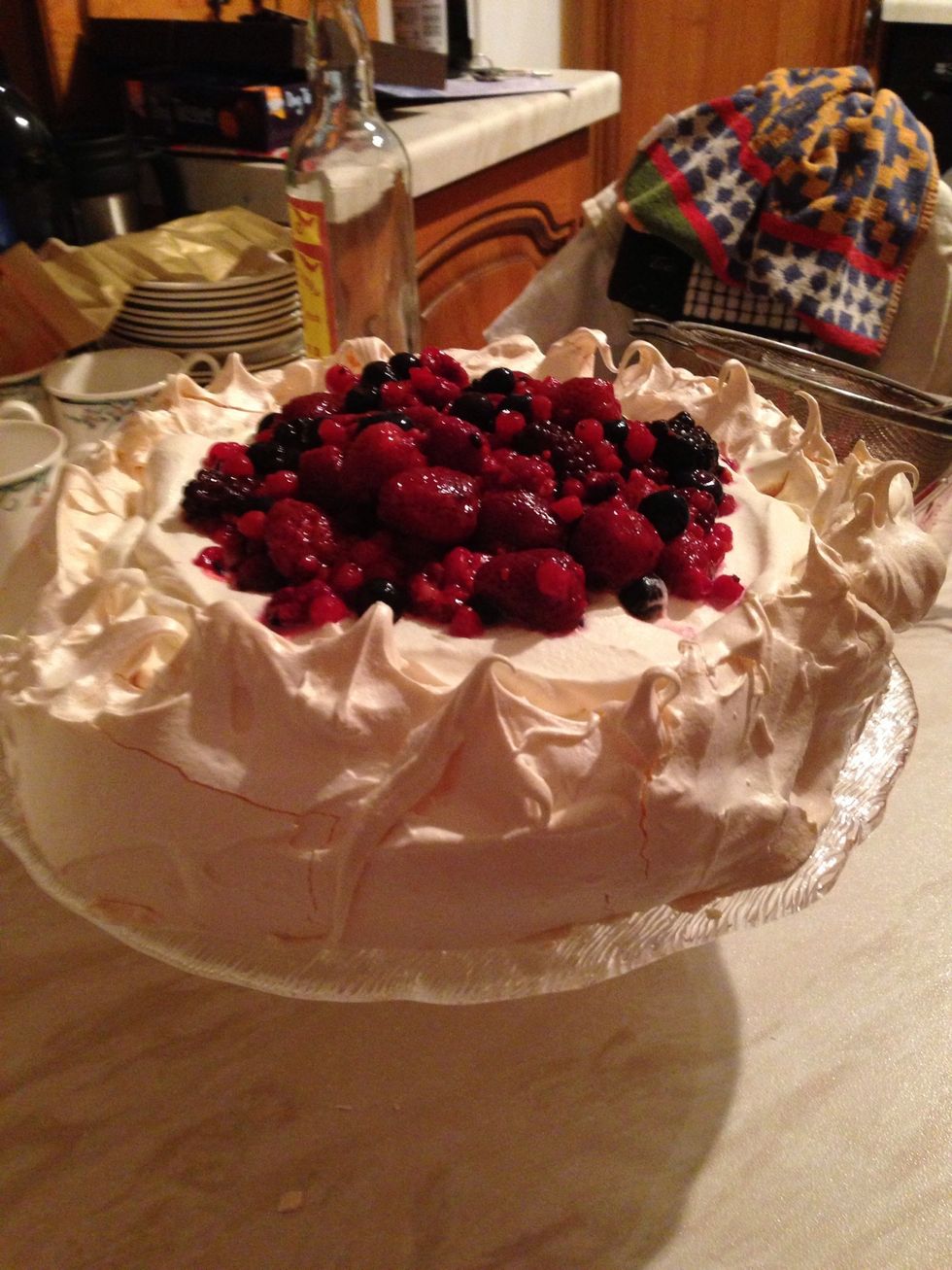 Looks perfect on a cake stand.