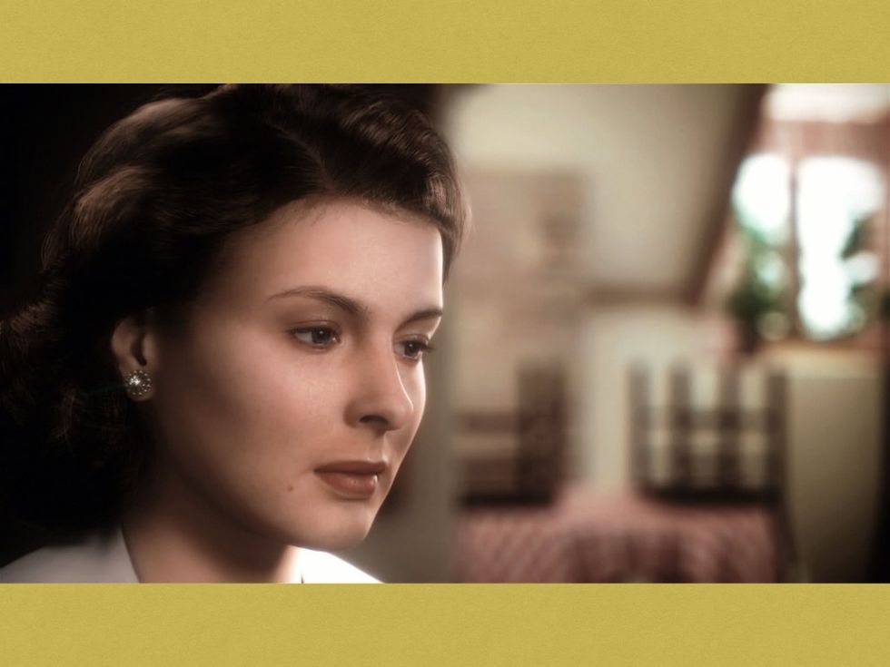 Looks Real huh? It isn't! It's a 3d model of Ingrid Bergman.