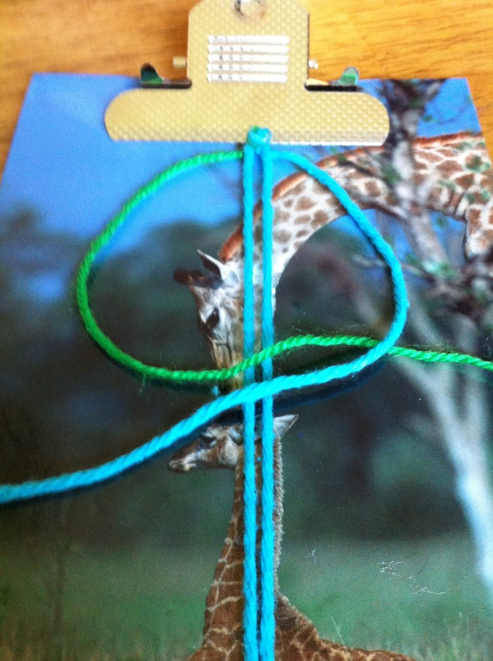 Loop 2 in a C form, over lapping 1.