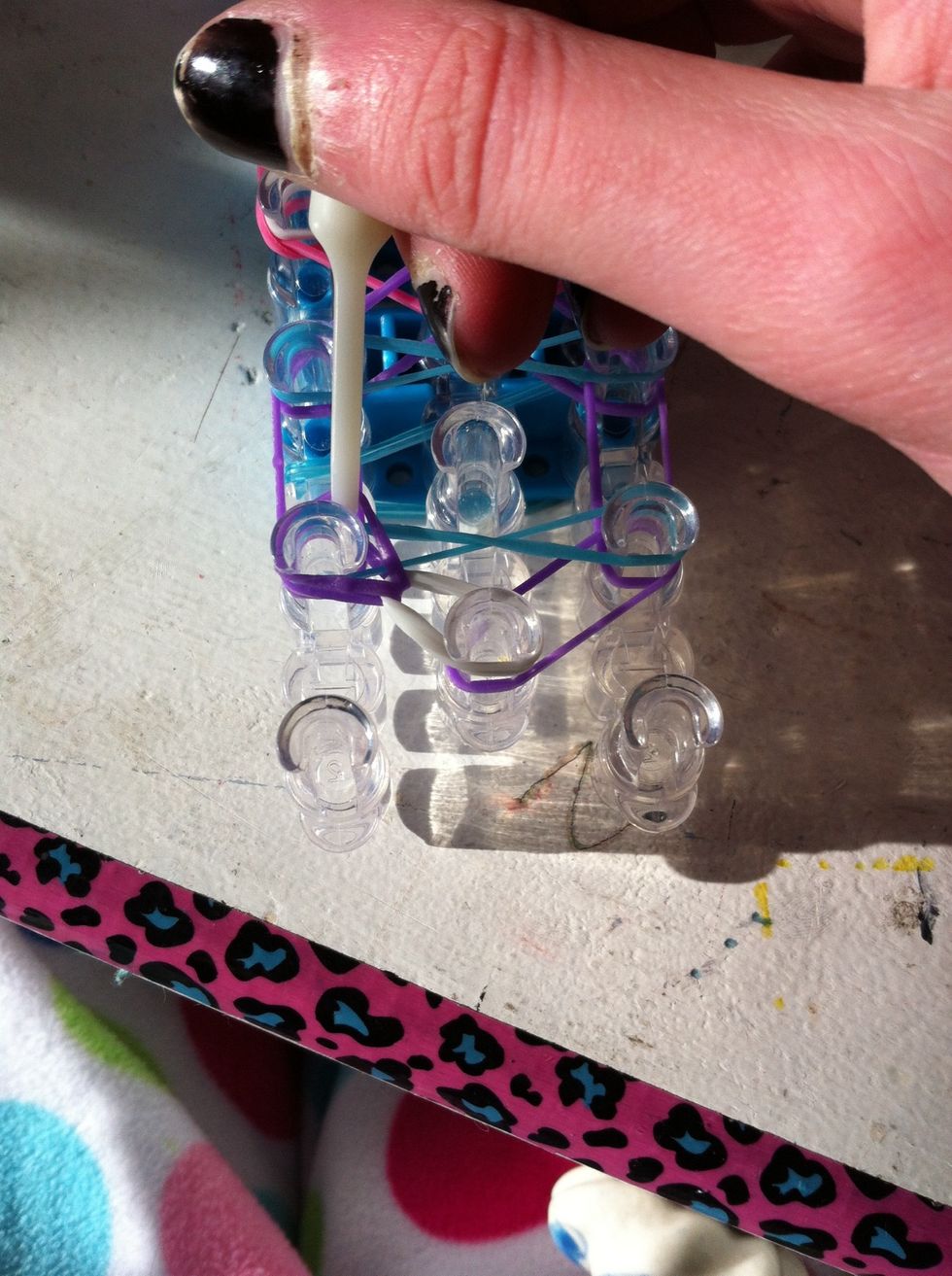 Loop it over to the side