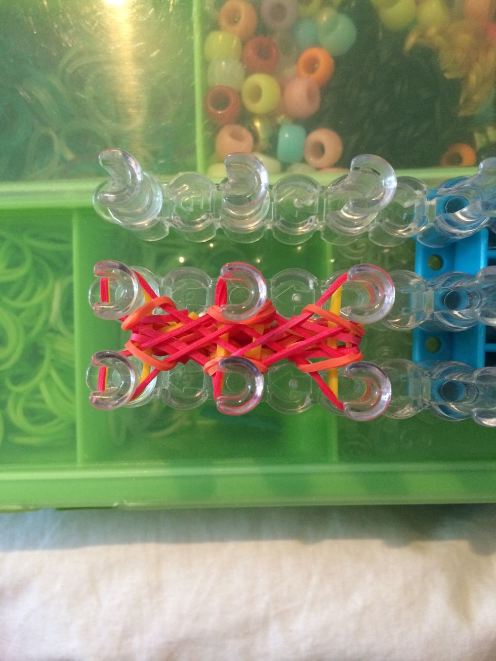 Loop the orange bands