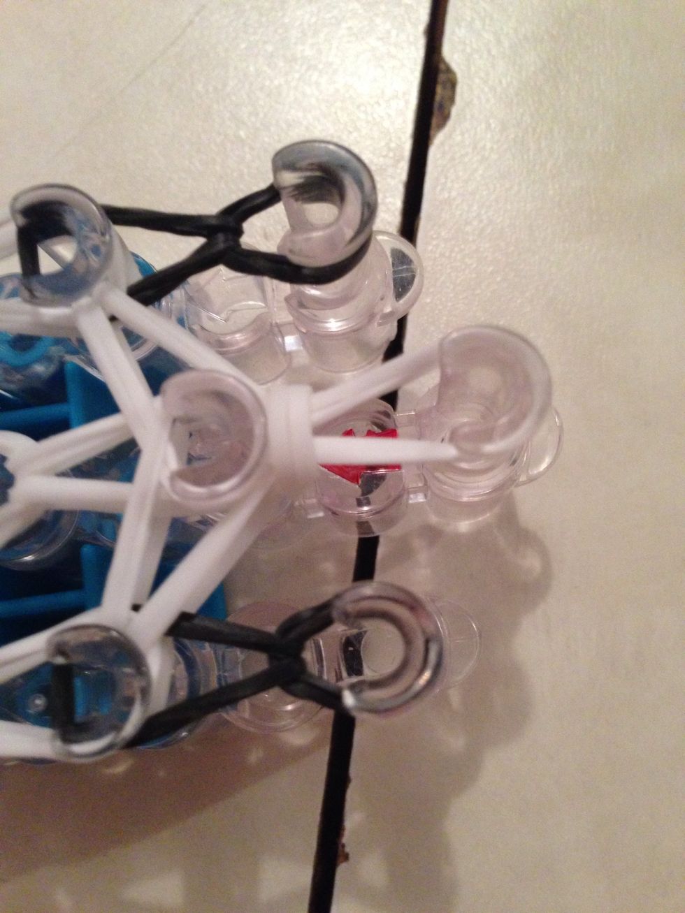 Loop them up and over to create the slip stich