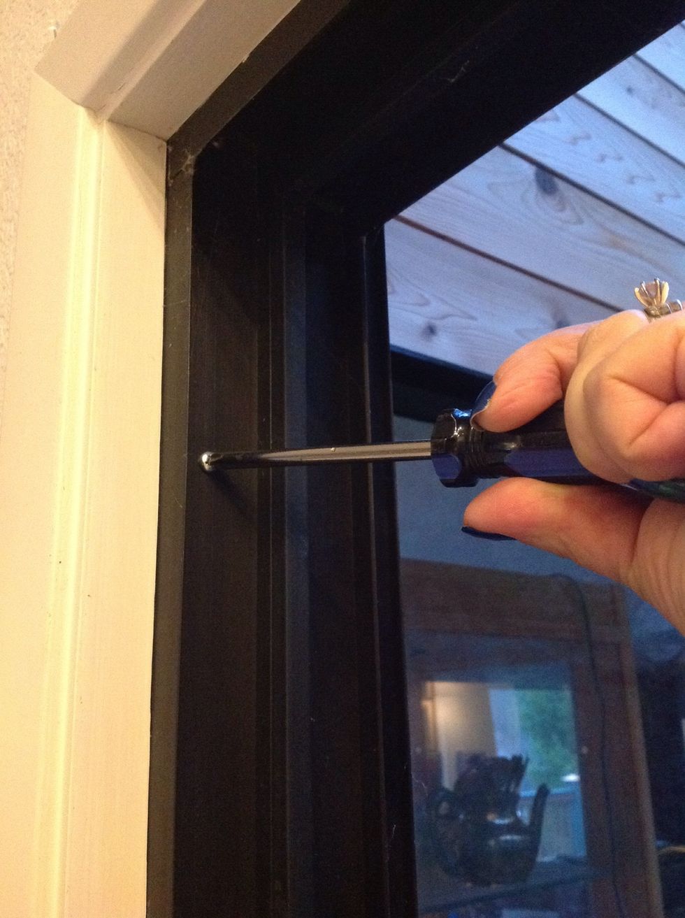 Loosen this screw about 1/8".