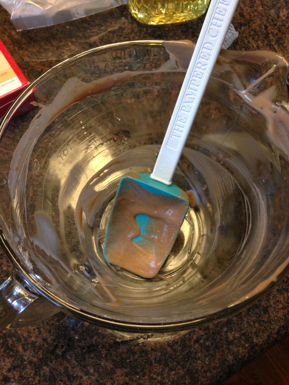 Love how the scraper gets the bowl all clean for a quick toss in the dishwasher! The classic batter bowl is great and comes with a lid too!