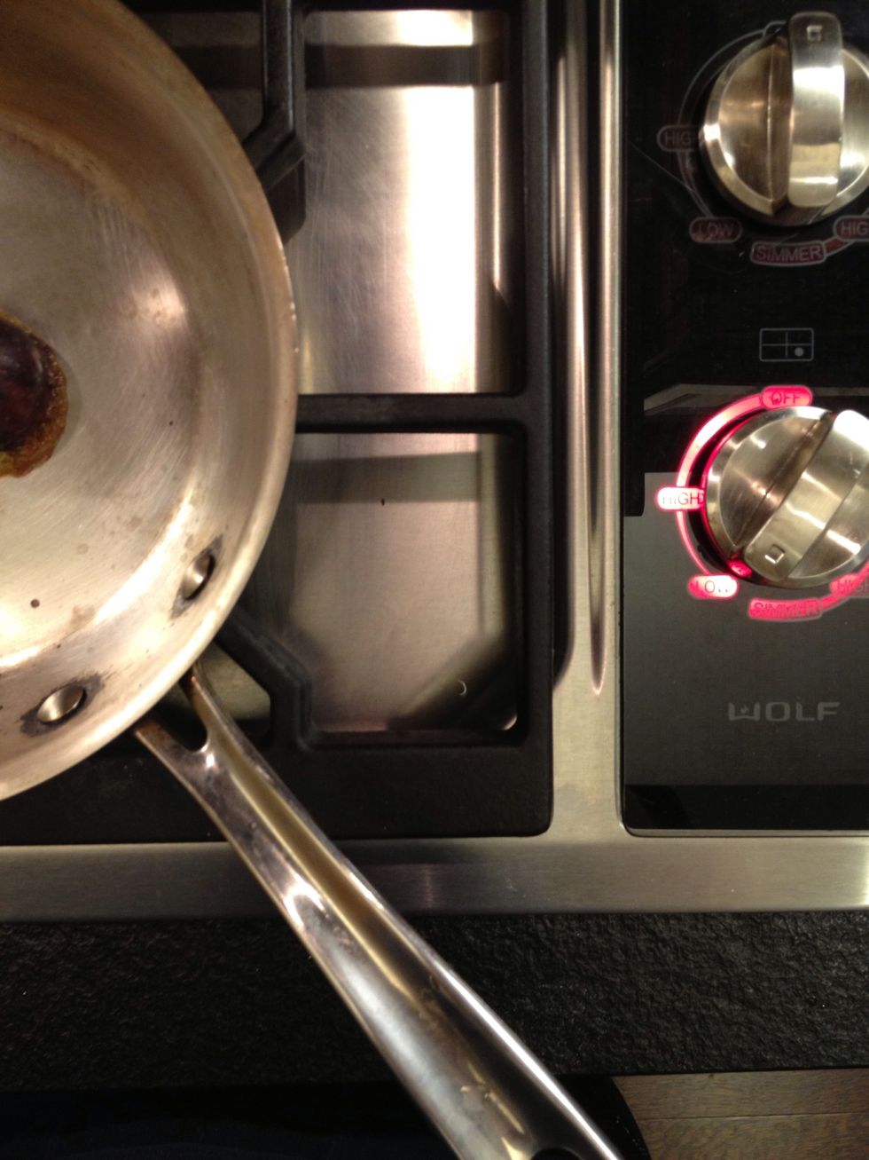 Lower the heat if you think it's browning too fast