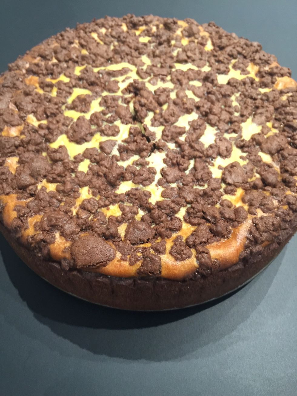 lower the oven to 170C and Bake the cheese cake 50-60 mins .. Depends on your oven