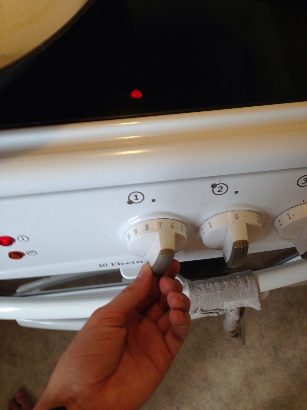 Lower the temperature