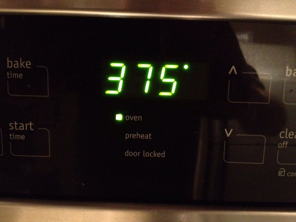 lower your oven to 375F