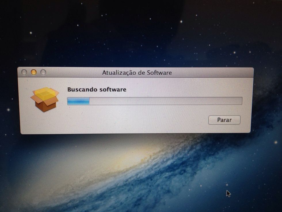 Luego el sistema har\u00e1 un chequeo para ver si hay alg\u00fan software mas que actualizar. Aproveche y t\u00f3mese un energizante para seguir en pi\u00e9.