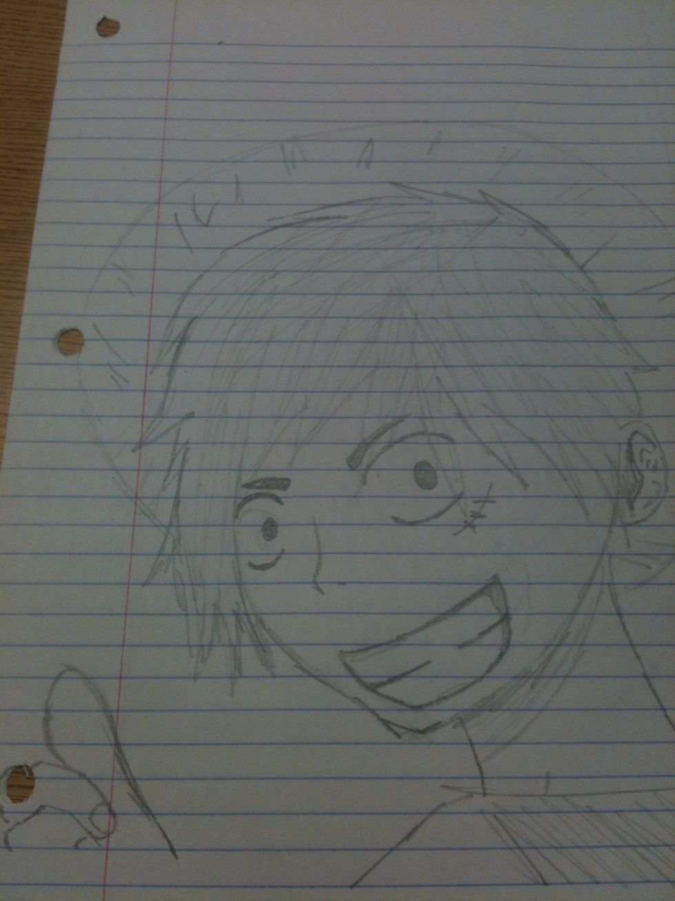 Luffy from One Piece (first attempt lol)