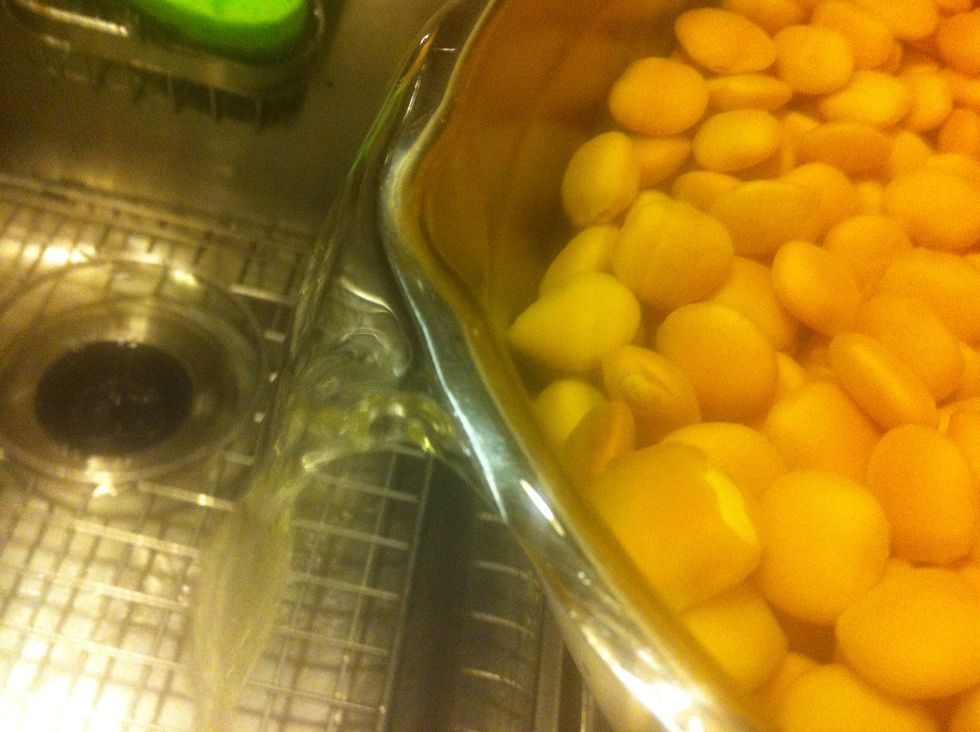 Lupini are high in alkaloids. This gives the lupini a bitter taste. You will have to soak the lupini in fresh water , changing the water everyday or more if possible, to get rid of the alkaloids.