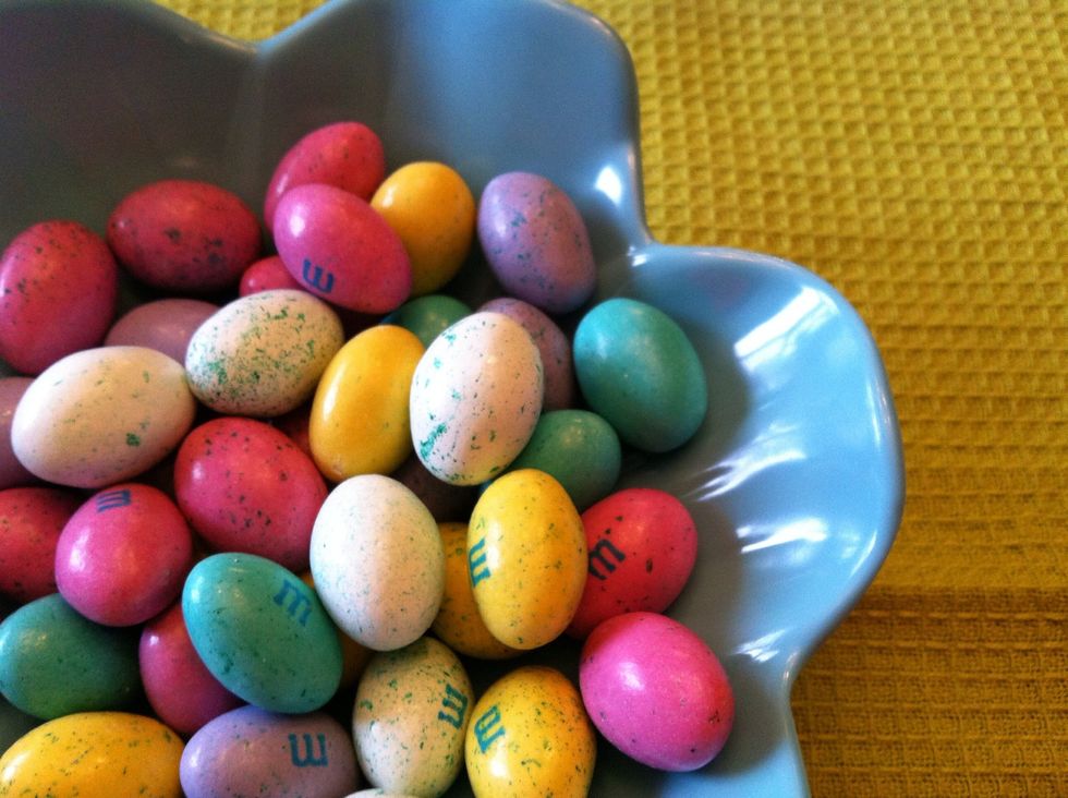 M&M Chocolate Easter eggs