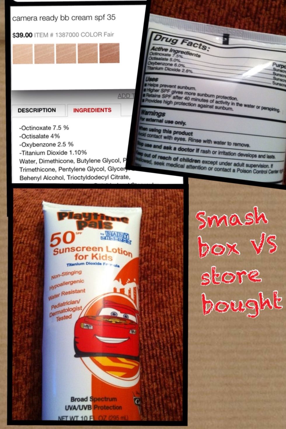 Main ingredients of a $39 BB cream vs my own. You probably have most if not all your ingredients already. Time to make your own. Are you ready? Let's get started.